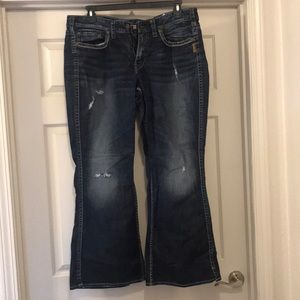 Silver jeans size 18